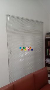 Pemasangan Horizontal Blinds Di Karangkajen