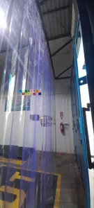 Pemasangan Tirai PVC Di PT Sinar Roda Utama