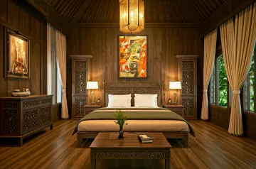 desain interior rumah joglo