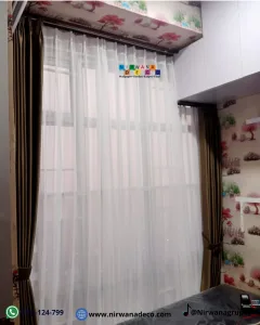 Pemasangan Gorden Di Apartement Gunawangsa Tidar