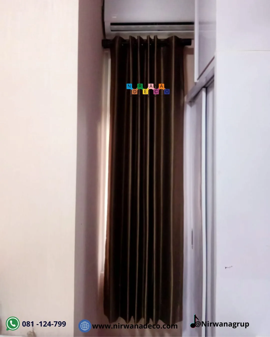 Pemasangan Gorden Di Apartement Gunawangsa Tidar