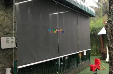 Pemasangan Roller Blinds Di OTADAN Resto, Pakem, Sleman