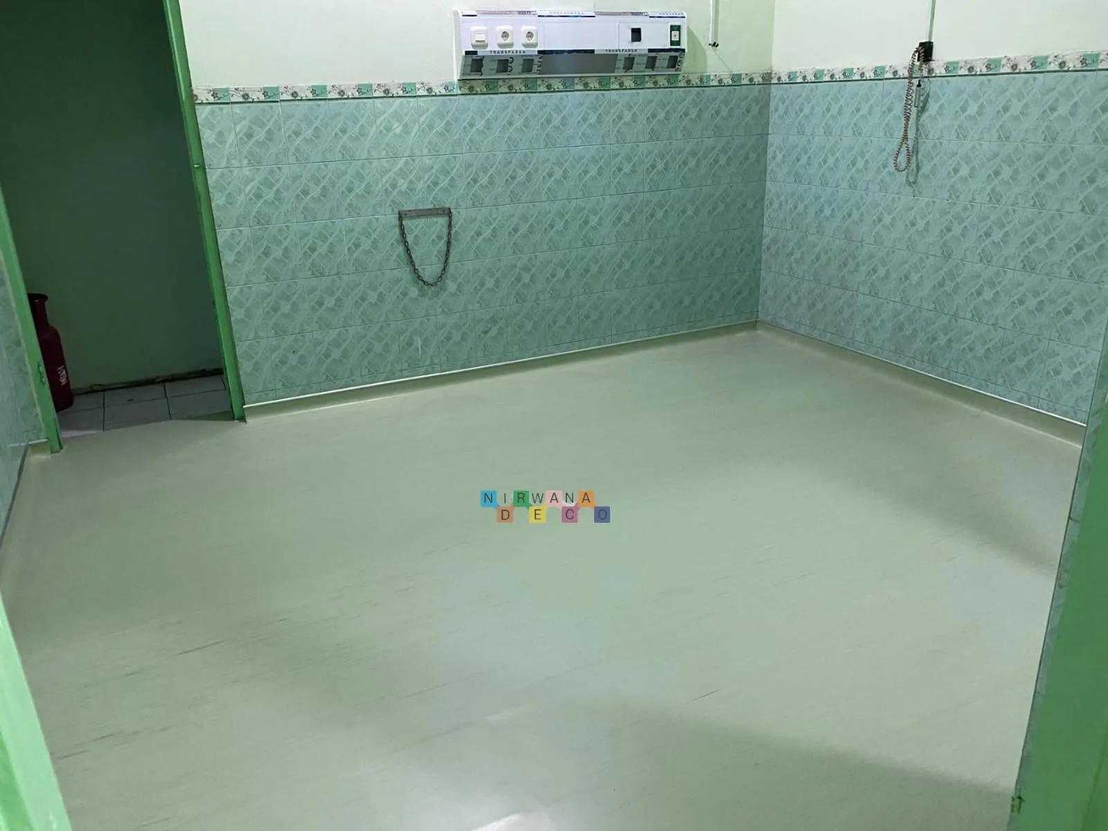 Pemasangan Vinyl Antibakteri di RS PKU Muhammadiyah, Kotagede, Yogyakarta