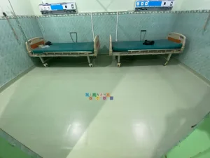 Pemasangan Vinyl Antibakteri di RS PKU Muhammadiyah, Kotagede, Yogyakarta