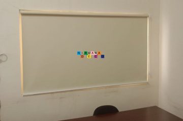 Pemasangan Roller Blinds Di Kraton