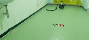 Pemasangan Vinyl Lantai Di RSKIA PKU Muhammadiyah Kotagede