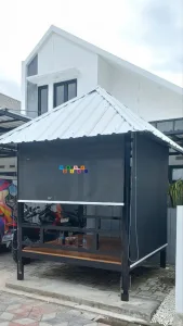 Pemasangan Roller Blinds Di Karim Townhouse