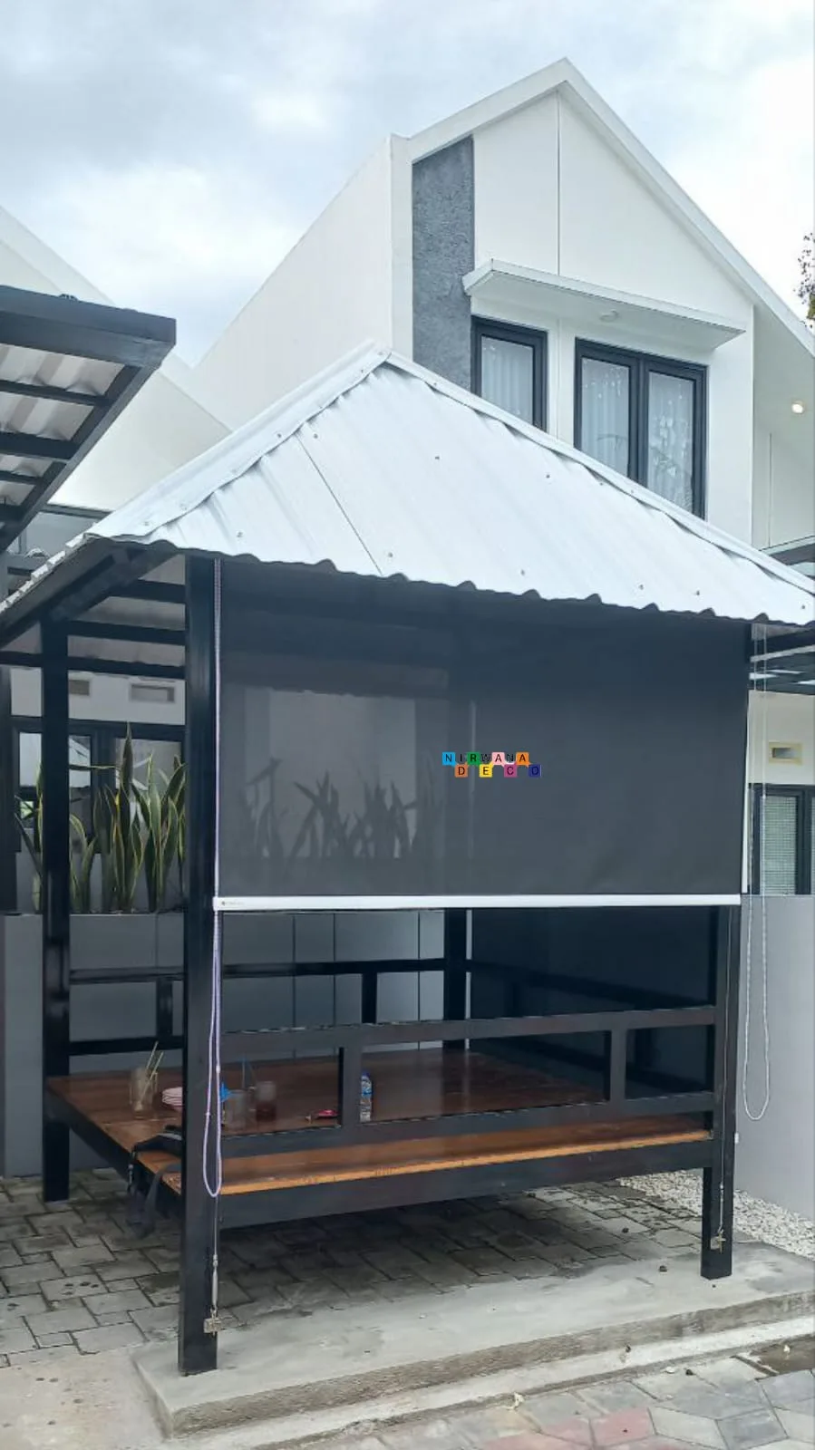 Pemasangan Roller Blinds Di Karim Townhouse
