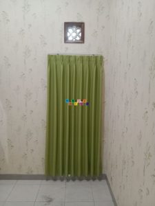 Pemasangan Gorden Di Cebongan