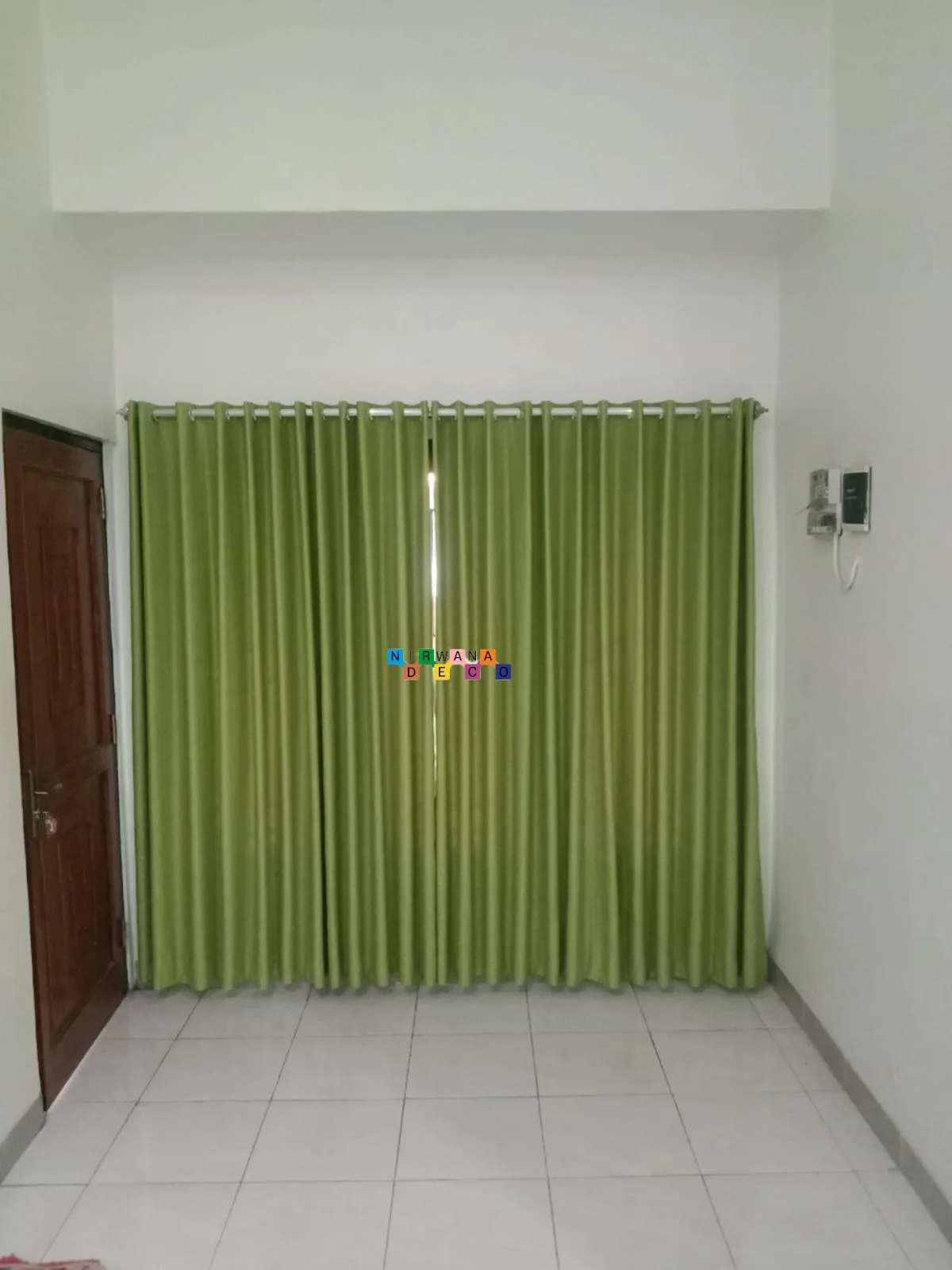 Pemasangan Gorden Di Cebongan