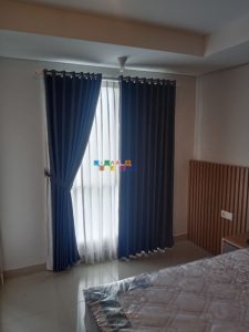 Pemasangan Gorden Di Barsa City Apartemen, Depok, Sleman