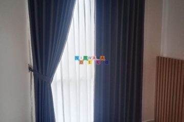 Pemasangan Gorden Di Barsa City Apartemen, Depok, Sleman