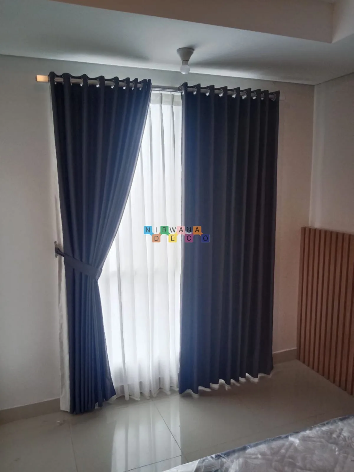 Pemasangan Gorden Di Barsa City Apartemen, Depok, Sleman