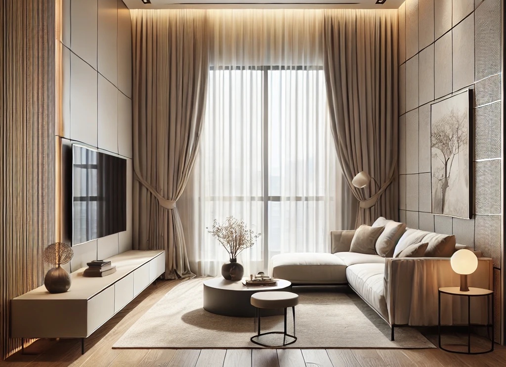 Desain Interior Minimalis dengan Aksen Warna Elegan - Nirwana Deco