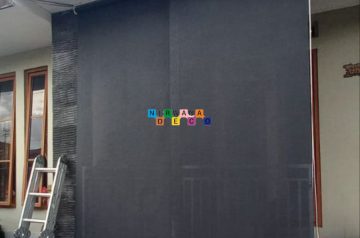 Pemasangan Roller Blinds Di Demangan