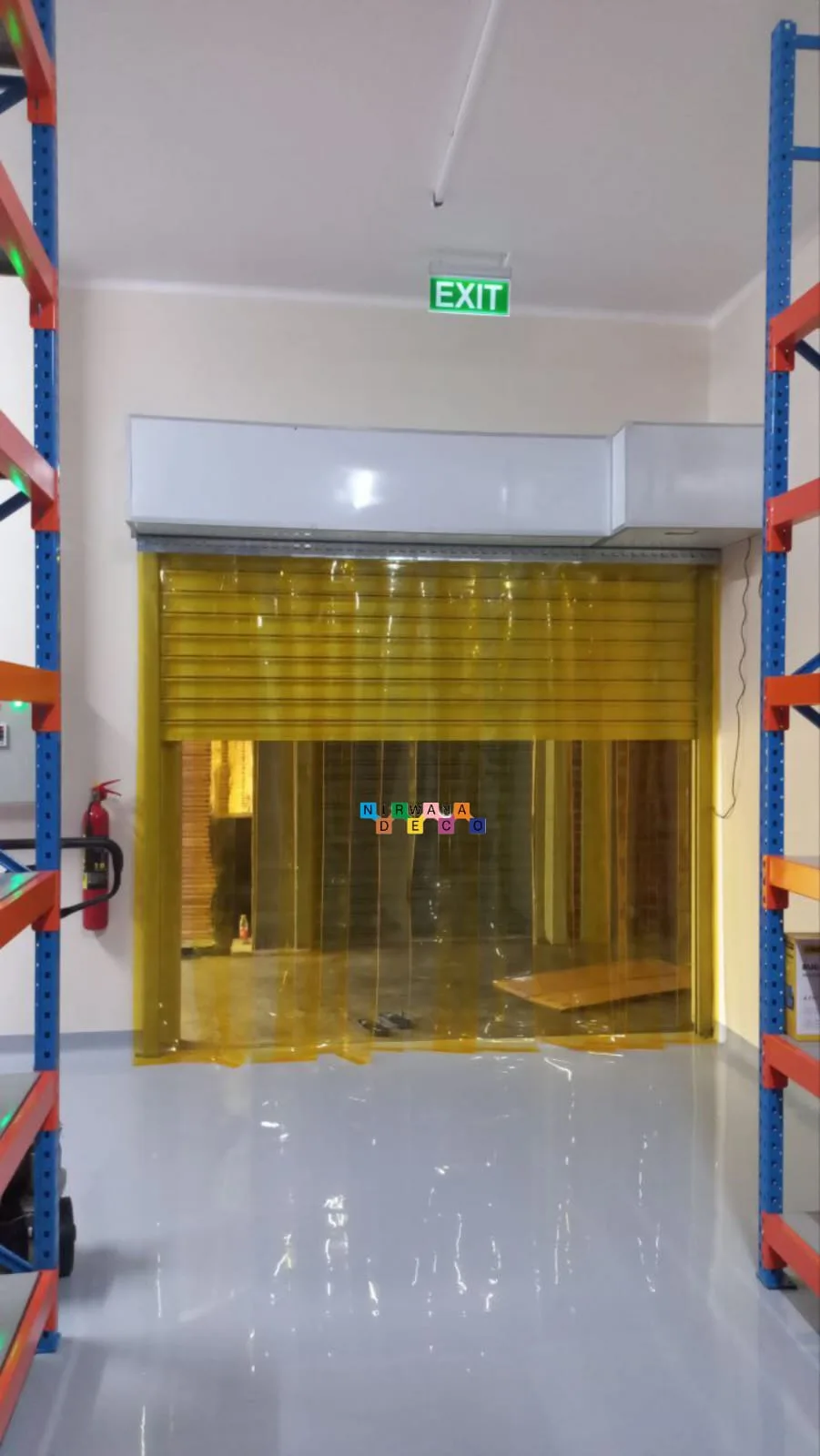 Pemasangan Tirai PVC Di PT Dassa Cipta Daya