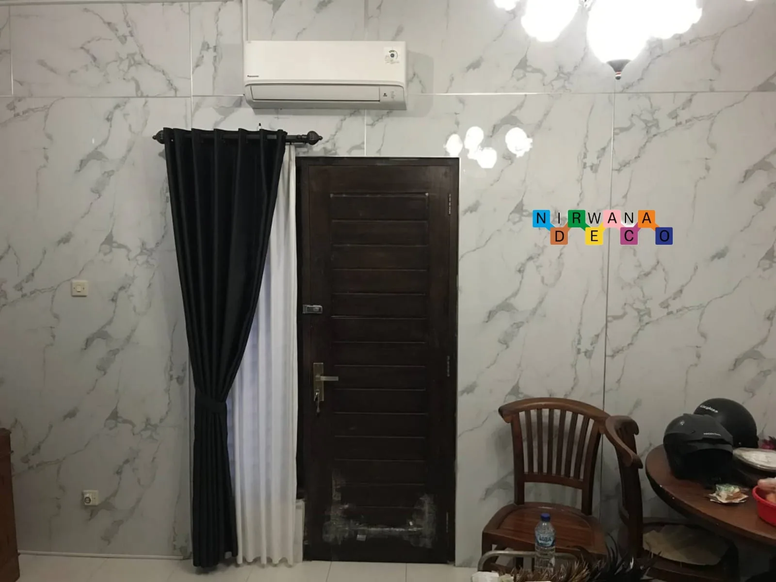 Pemasangan Marmer Decoratif Di Pavilion Harmony