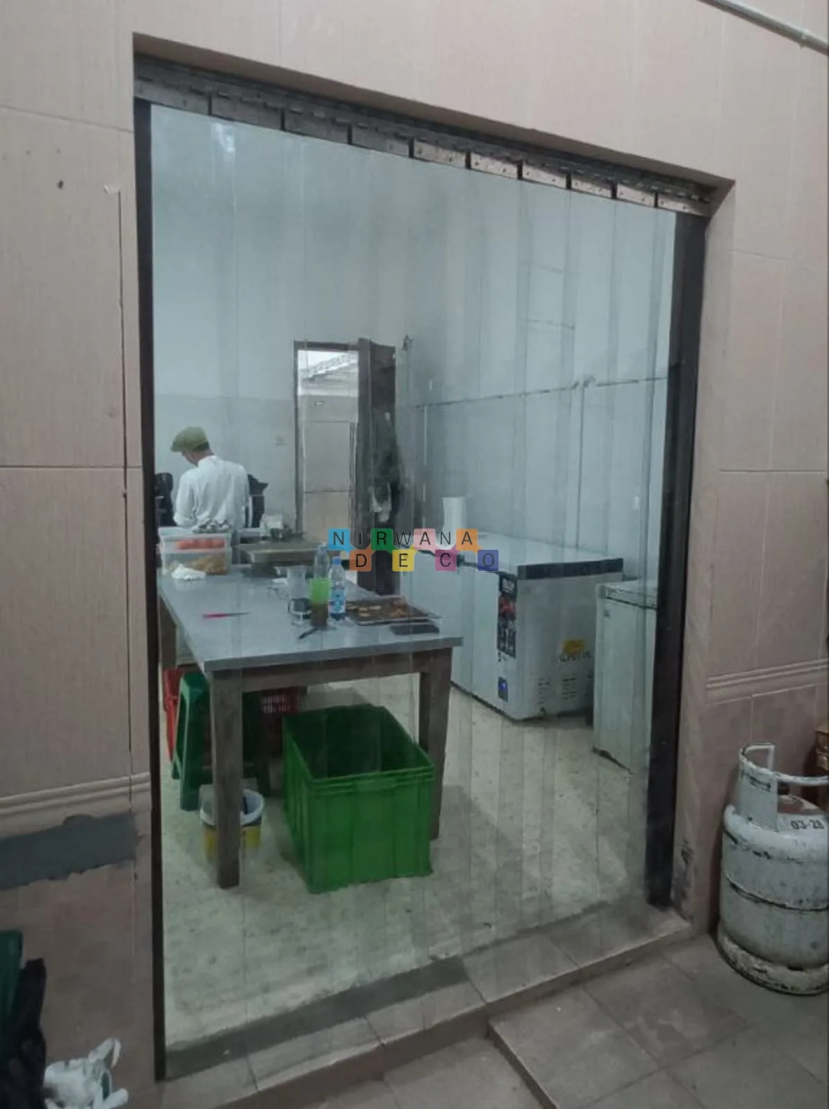 Pemasangan Tirai PVC Di Jl Irian, Tegalharjo, Jebres, Surakarta, Jawa Tengah