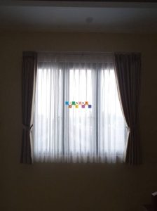Pemasangan Gorden Di Villa Harmony Banguntapan, Bantul