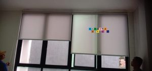 Pemasangan Roller Blinds Di Lempongsari