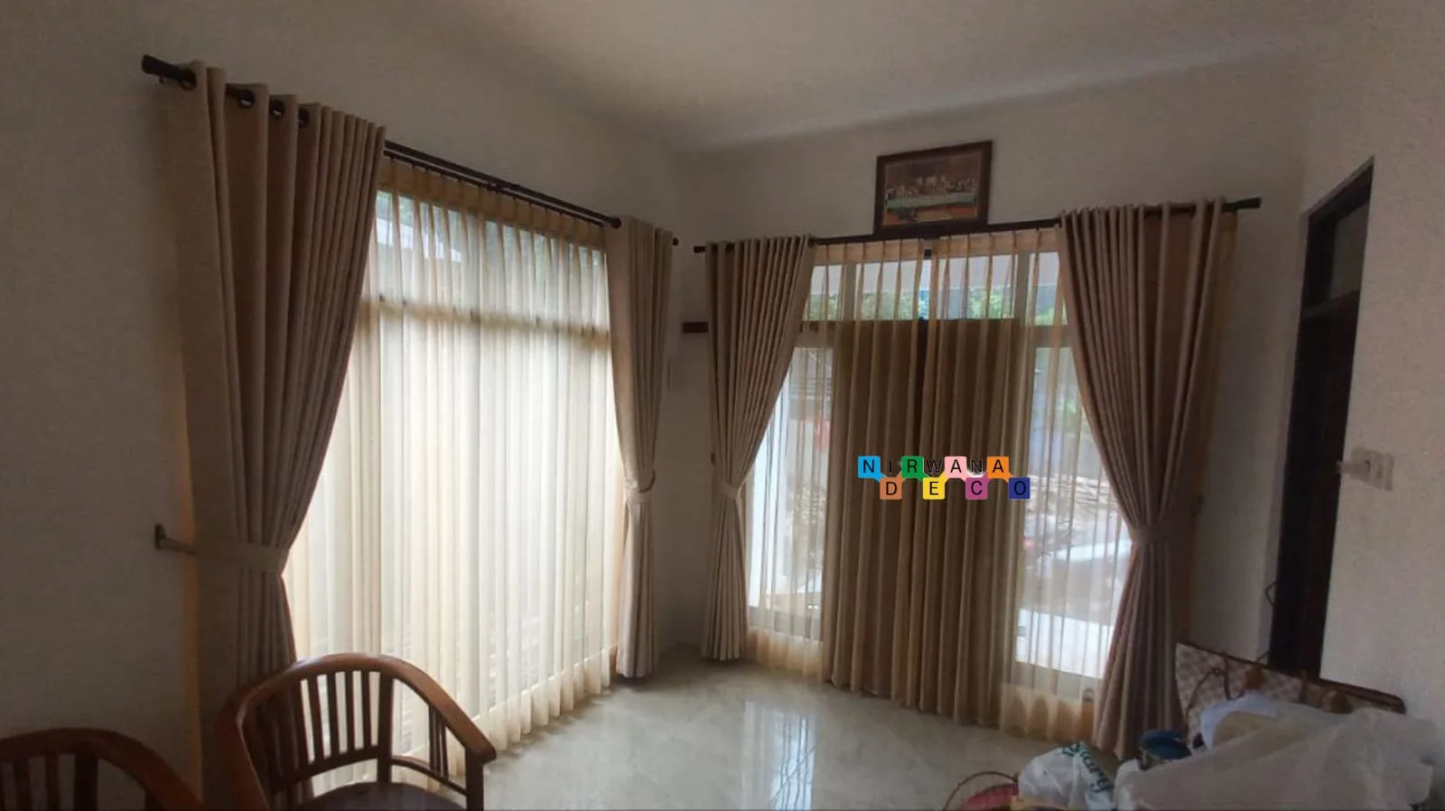 Pemasangan Gorden Di Purwobinangun