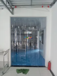 Pemasangan Tirai PVC Di Karanganom