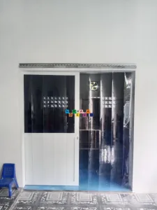 Pemasangan Tirai PVC Di Karanganom
