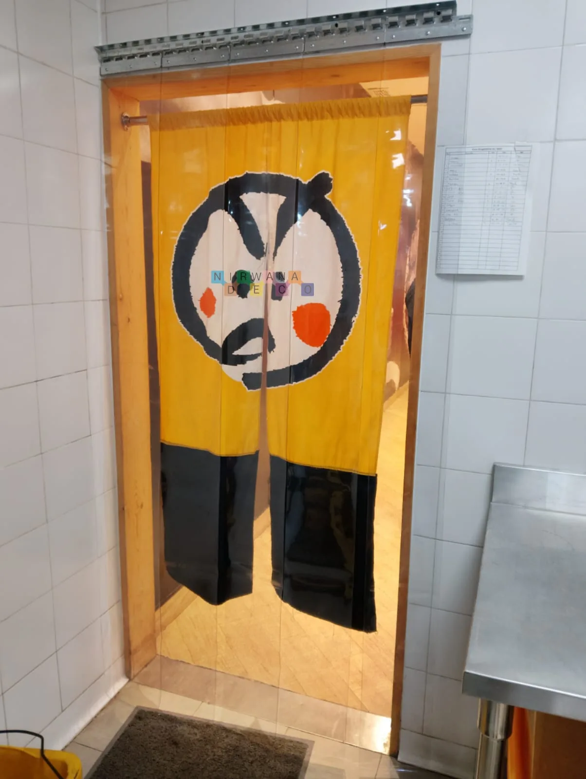 Pemasangan Tirai PVC Di Genki Shushi TP4, Surabaya
