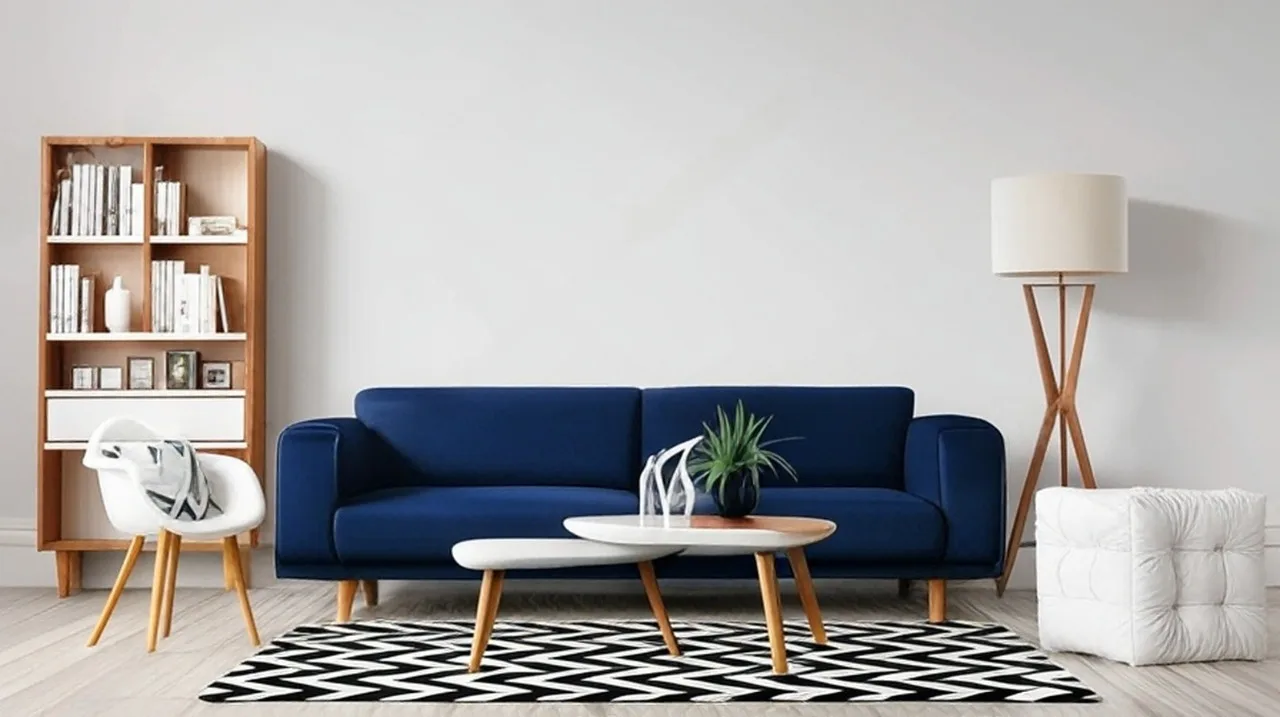 Desain Studio Foto Minimalis dengan Wallpaper dan Dekorasi Modern