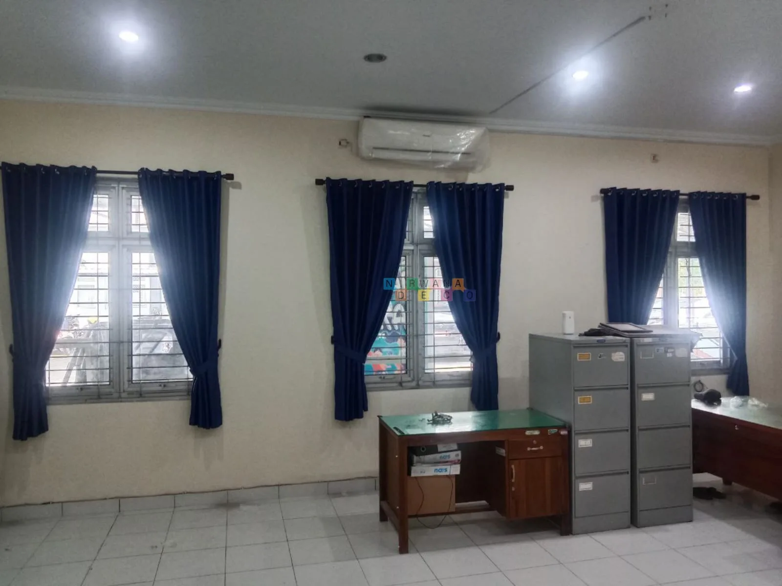 Pemasangan Gorden Di Dinas Perikanan & Kelautan, Bantul