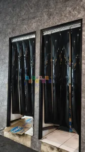 Pemasangan Tirai PVC Di Simple Billiard Chapter 08, Timoho, Yogyakarta