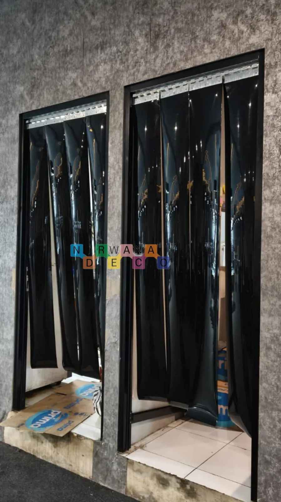 Pemasangan Tirai PVC Di Simple Billiard Chapter 08, Timoho, Yogyakarta