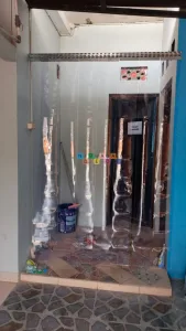 Pemasangan Tirai PVC Di Wonokromo, Pleret, Bantul