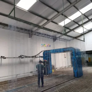 Pemasangan Tirai PVC Bening 2mm di Raya Darmo Baru Barat, Sukomanunggal – Surabaya