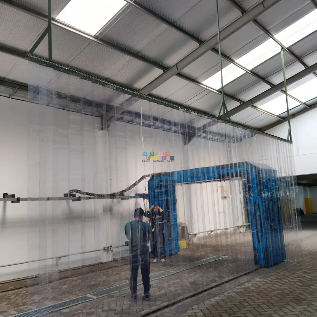 Pemasangan Tirai PVC Bening 2mm di Raya Darmo Baru Barat, Sukomanunggal – Surabaya