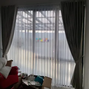 Pemasangan Gordyn oleh Nirwana Deco di Pelican Hill Citraland Surabaya