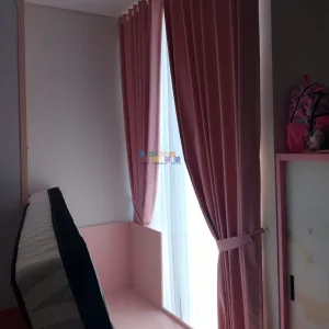 Pemasangan Gordyn oleh Nirwana Deco di Pelican Hill Citraland Surabaya