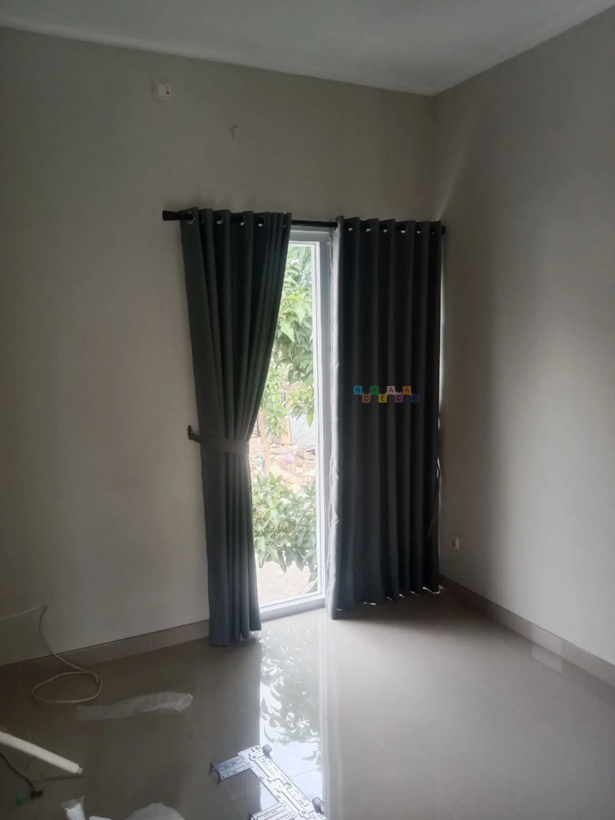Pemasangan Gorden Di Perumahan Kuantan Regency Jombor, Yogyakarta