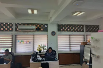 Pemasangan Zebra Blinds Di Universitas Muhammadiyah, Yogyakarta