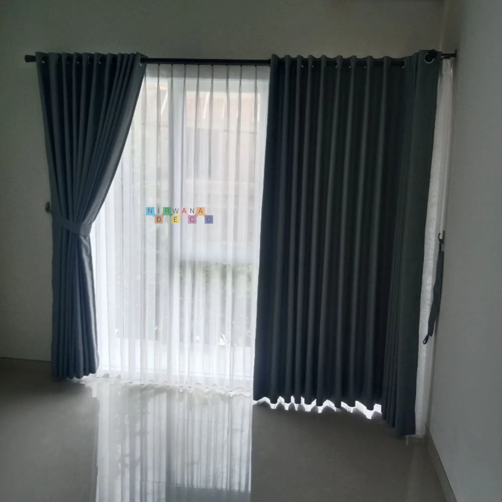 Pemasangan Gorden Di Kuantan Regency Jombor, Sleman