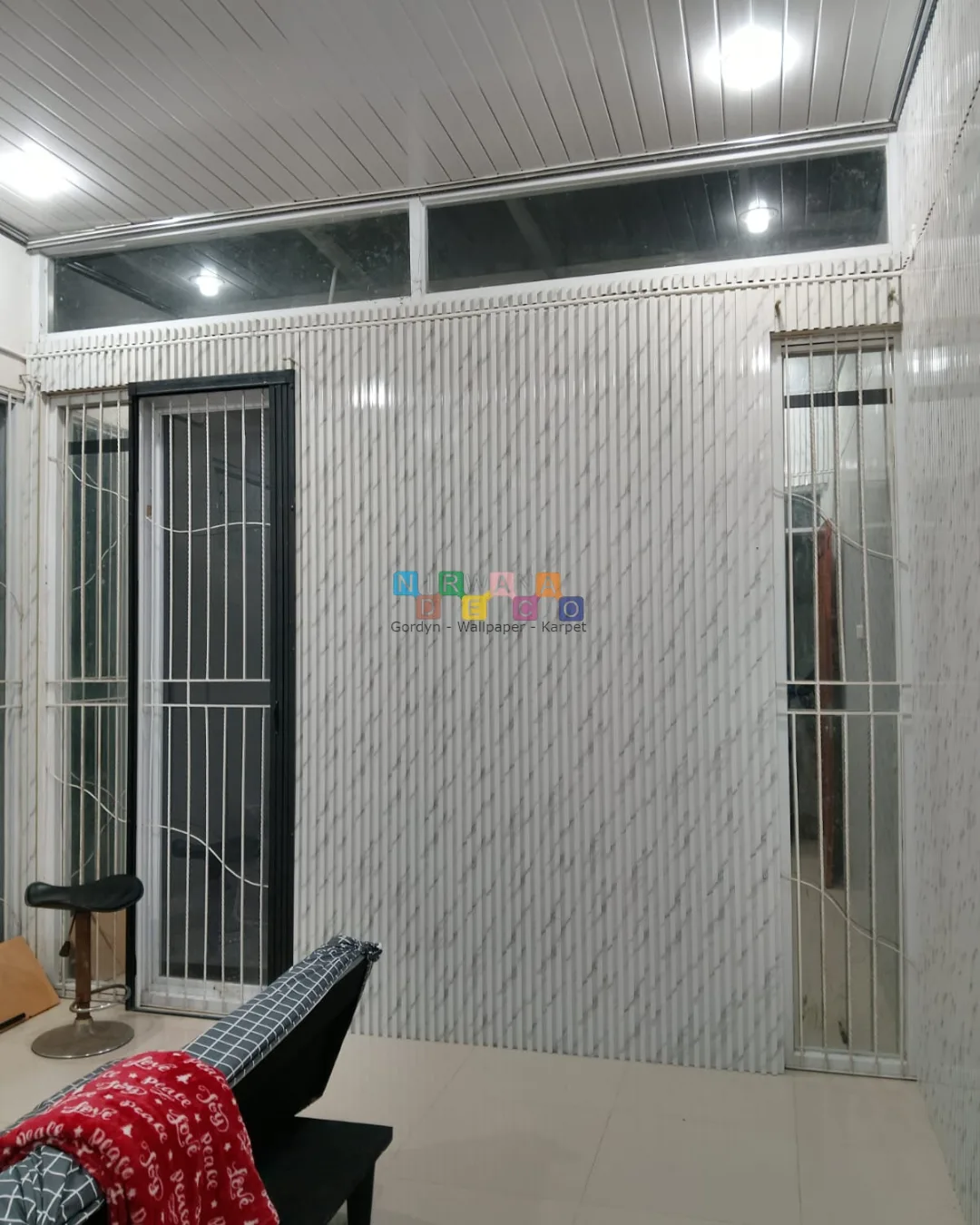 Pemasangan WPC di Sidoarjo oleh Nirwana Deco Surabaya