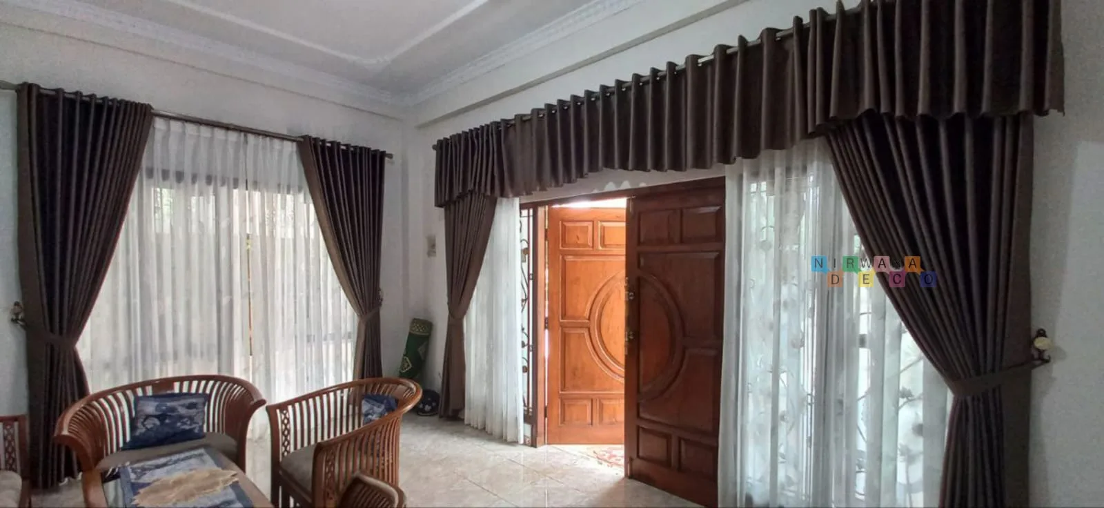 Proyek Pemasangan Gorden Di Giwangan, Yogyakarta