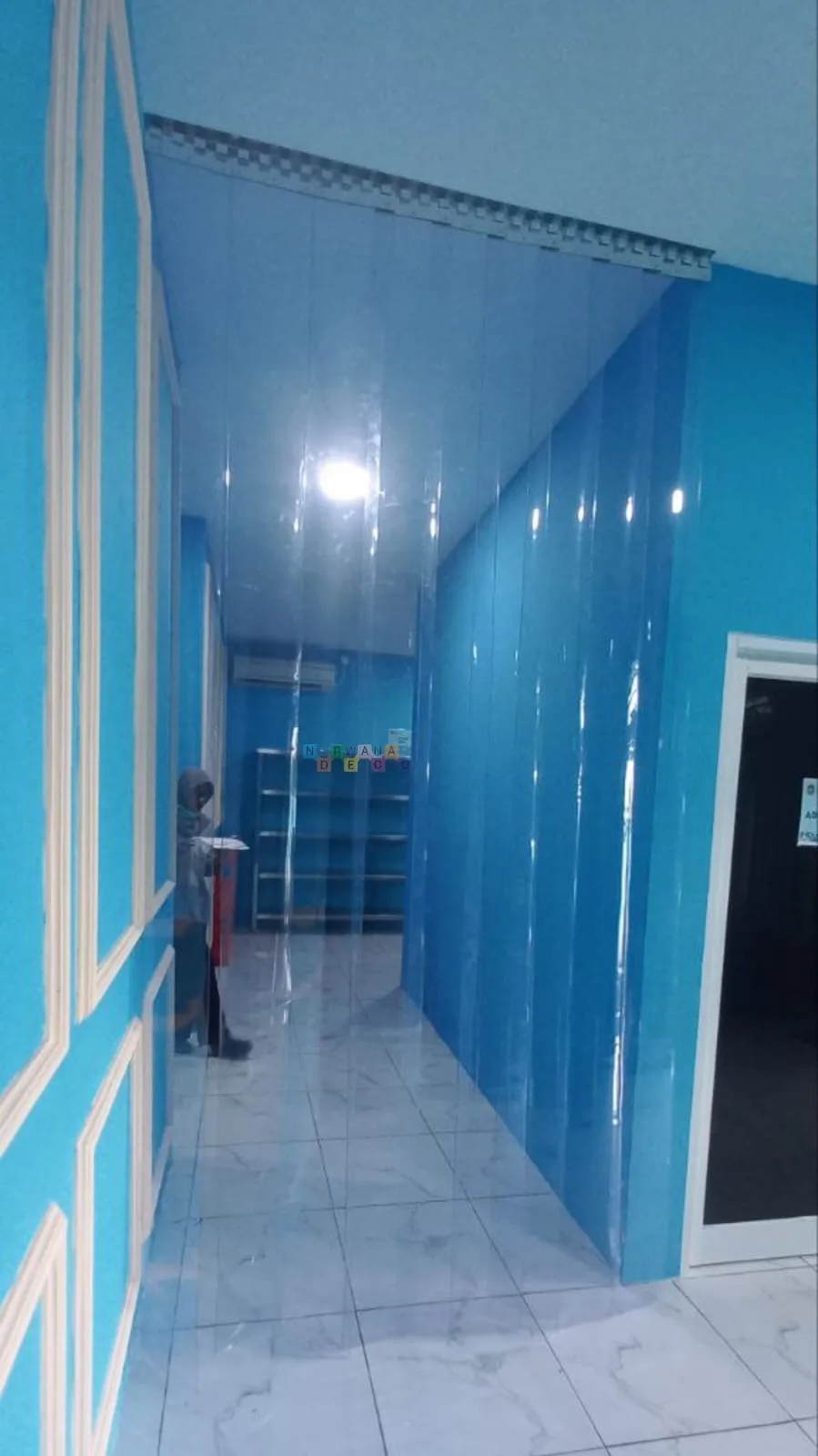 Proyek Pemasangan Tirai PVC Di SPPG Wonokromo. Pleret, Bantul