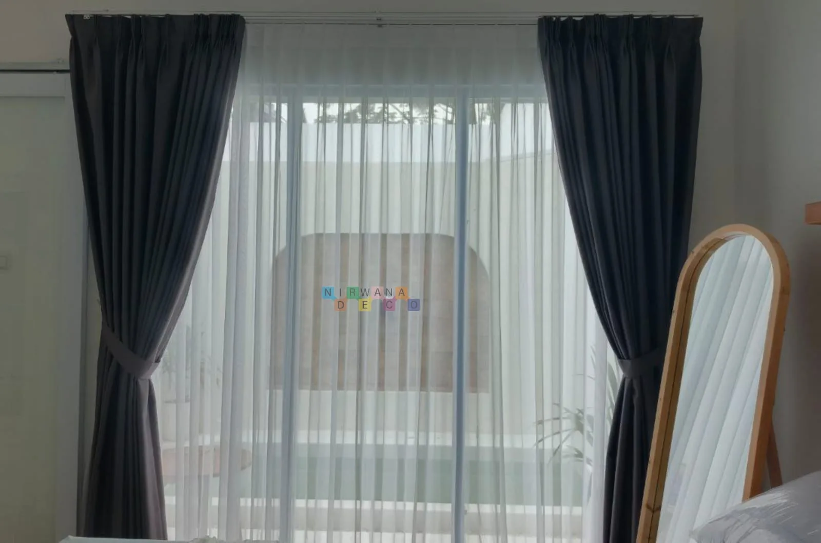 Pemasangan Gorden Di Ayodhya Villa, Yogyakarta