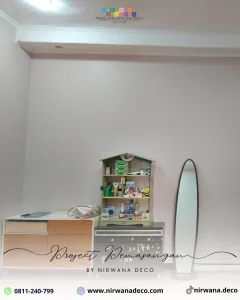 Pemasangan Wallpaper di Rangkah Besar Surabaya
