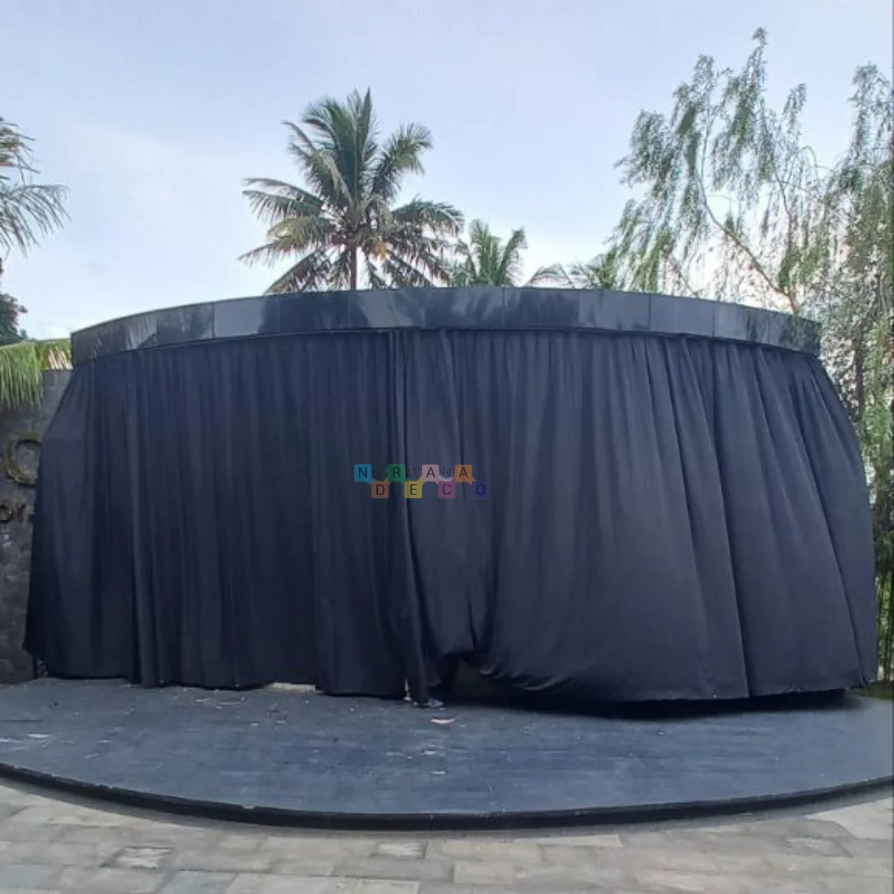 Proyek Pemasangan Gorden Di Otadan Resto, Pakem, Sleman