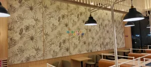 Proyek Pemasangan Wallpaper Custom Di The Aloon Aloon Mall, Magelang