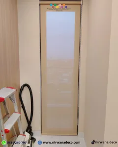 Pemasangan Roller Blind di Apartemen Trans Icon Surabaya