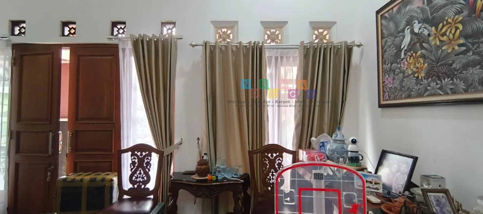 Proyek Pemasangan Gorden Di Mantrijeron, Yogyakarta
