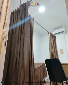 Pemasangan Gordyn Klinik Kecantikan di Surabaya oleh Nirwana Deco Surabaya